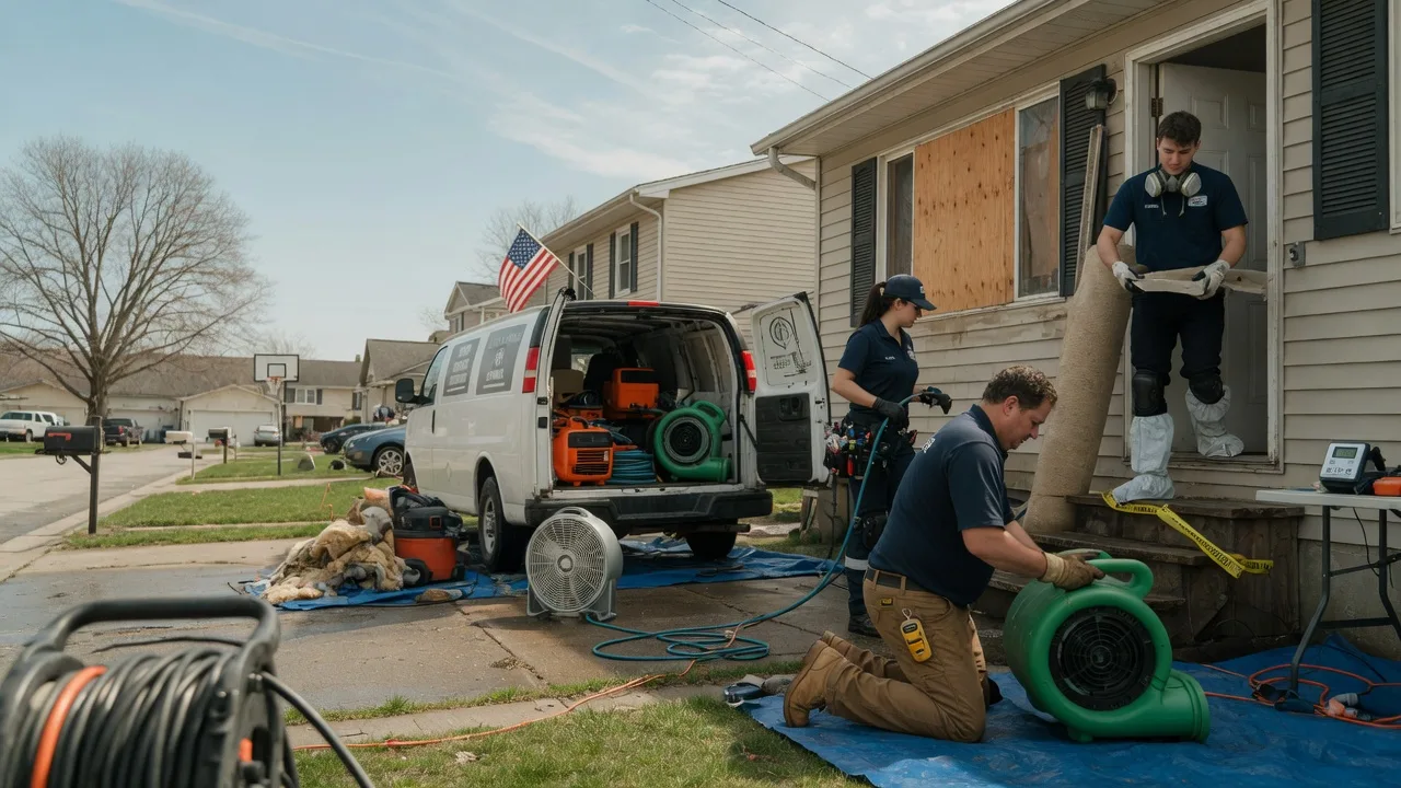 Water Damage Restoration in Pierre, SD near me